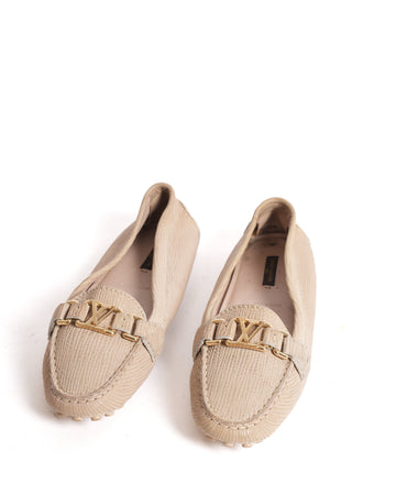 Louis Vuitton Women's Moccasins In White