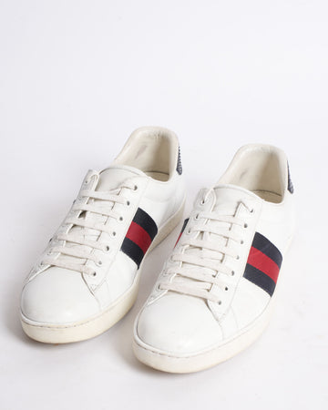Gucci Ace Men's Sneakers In White