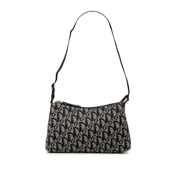 Vintage Trotter Pochette Shoulder Bag Diorissimo Canvas Small