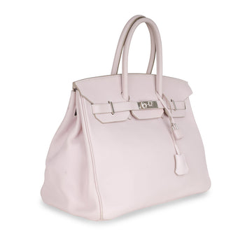 Birkin 35 - Rose Dragèe Swift