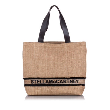 Stella McCartney Raffia Logo Tote (SHG-10119)