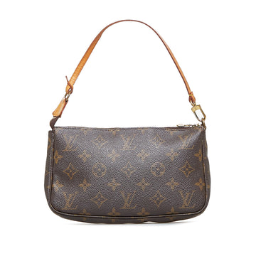Louis Vuitton Pochette Accessoires Monogram Leather/canvas