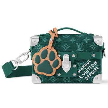 LV SOUL TRUNK BAG GREEN 19CM M12686