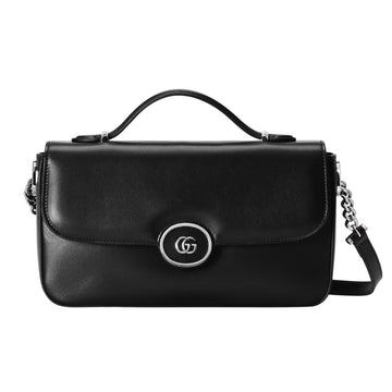 GG PETITE GG SMALL SHOULDER BAG BLACK 27CM 739721 AABSG 1000