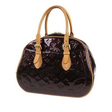 Purple Louis Vuitton Monogram Vernis Summit Drive Handbag