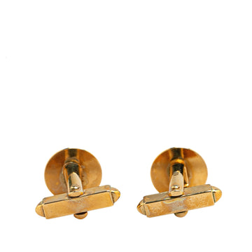 Gold Louis Vuitton Gold Plated Clou Rivet Cufflinks