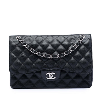 Classic Double Flap Bag Quilted Leather Jumbo