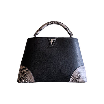 LV CAPUCINES PYTHON HANDBAG 27CM