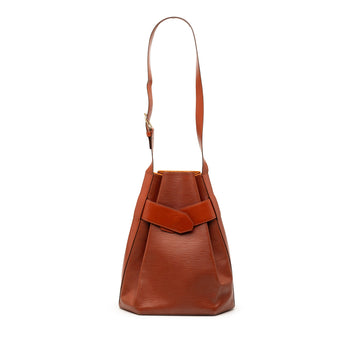 Vintage Sac d'Epaule Handbag Epi Leather PM
