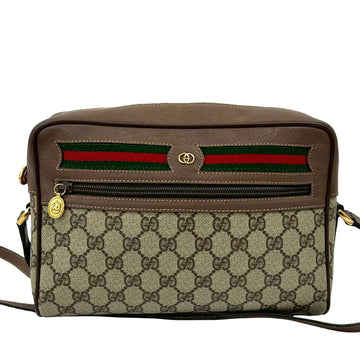 Ophidia Shoulder Bag GG Coated Canvas Small
