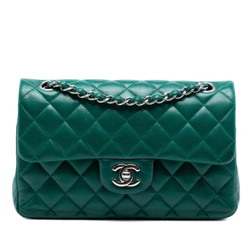 Classic Double Flap Bag Quilted Leather Small