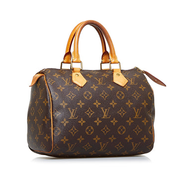 Louis Vuitton Speedy 25 Monogram Leather/canvas