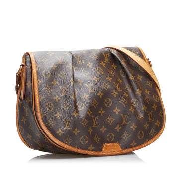 Louis Vuitton Menilmontant MM Monogram Leather/canvas