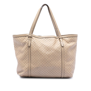 Nice Tote Microguccissima Leather Large