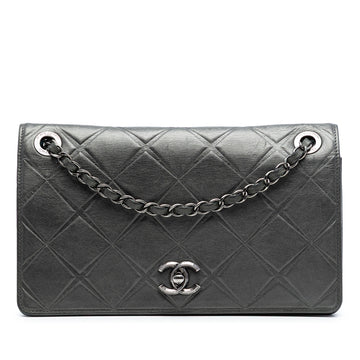 Propeller Flap Bag Quilted Calfskin Small