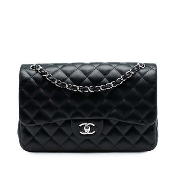 Classic Double Flap Bag Quilted Lambskin Jumbo