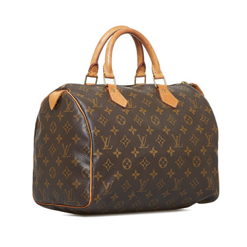 Louis Vuitton Speedy 30 Monogram Leather/canvas