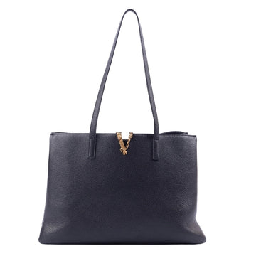 Versace Virtus V Logo Tote