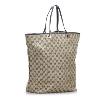Gucci Shopper Brown GG Leather/canvas