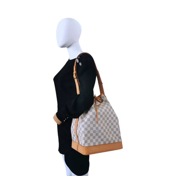 Louis Vuitton Grand Noé Damier Azur Leather/canvas