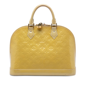 Alma Handbag Monogram Vernis PM