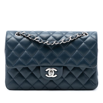 Classic Double Flap Bag Quilted Lambskin Small