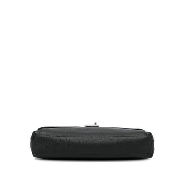 Black Louis Vuitton Taurillon Serviette Dorian Briefcase Business Bag