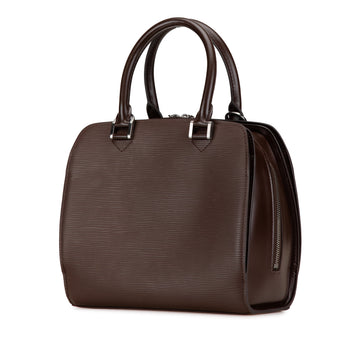 Brown Louis Vuitton Epi Pont Neuf Handbag
