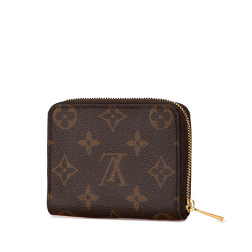 Brown Louis Vuitton Monogram Zippy Coin Purse