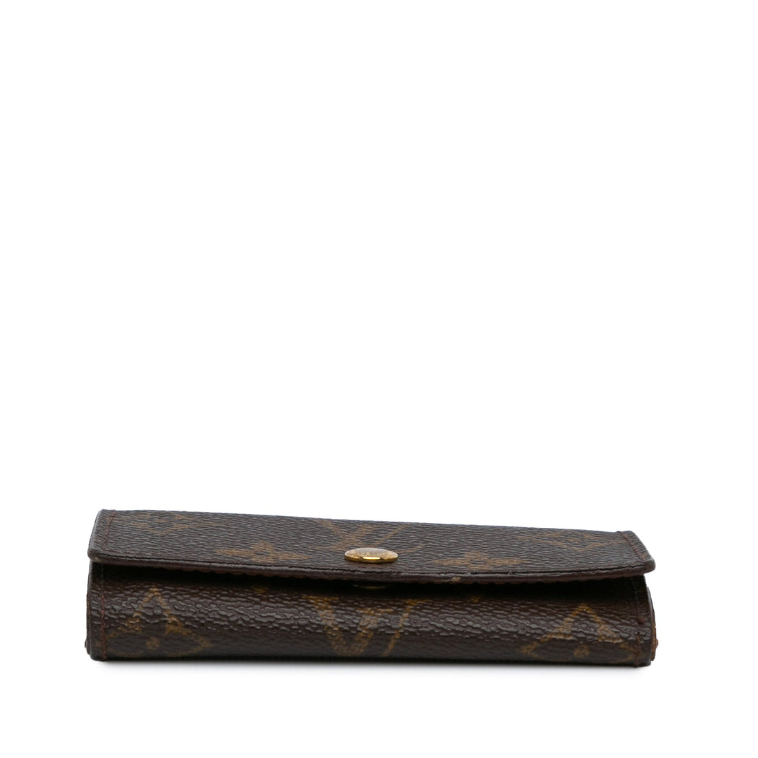 Brown Louis Vuitton Monogram 4 Key Holder