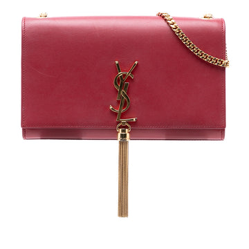 Classic Monogram Tassel Crossbody Bag Leather Medium