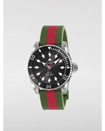 Gucci Dive Watch 300M Water Resistant Men Black Wrist Watches