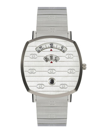 Gucci Unisex-Adult  Stainless Steel 38mm Bracelet Fashion Watch
