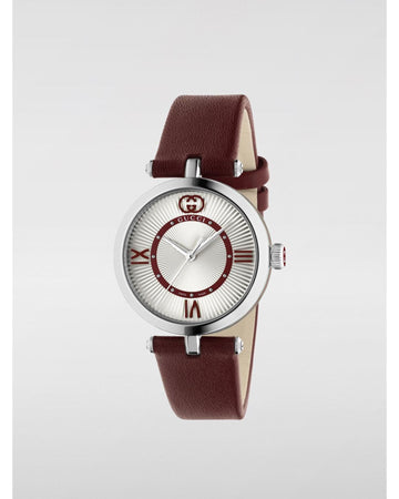 Gucci GTimeless YA1265007 Leather Watch Women Red Jewelry