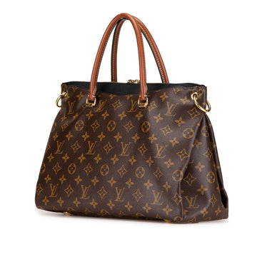 Brown Louis Vuitton Monogram Pallas MM Satchel