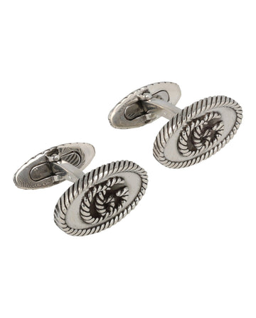 Gucci Womens Double G Cufflinks