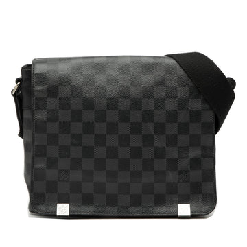 District NM Messenger Bag Damier Graphite PM