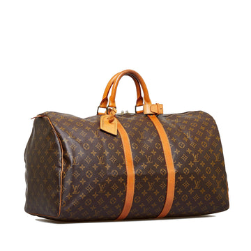 Louis Vuitton Keepall 55 Monogram Leather/canvas