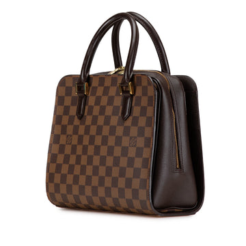 Brown Louis Vuitton Damier Ebene Triana Handbag