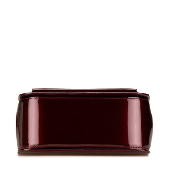 Purple Louis Vuitton Monogram Vernis Miranda Satchel