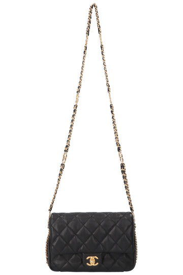 CHANEL CC You Bag Caviar Black