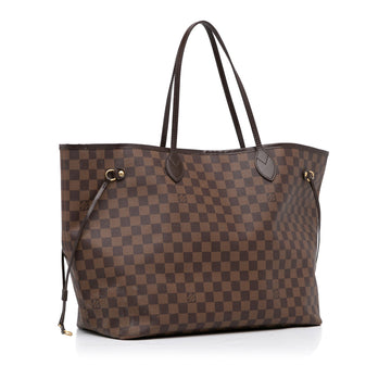 Louis Vuitton Neverfull GM Damier Ebene Leather/canvas