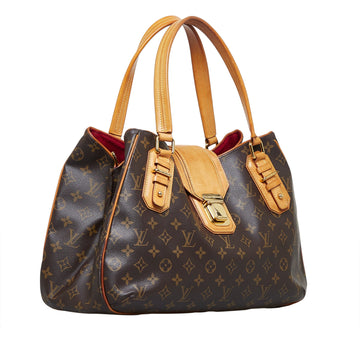 Louis Vuitton Griet Brown Monogram Leather/canvas