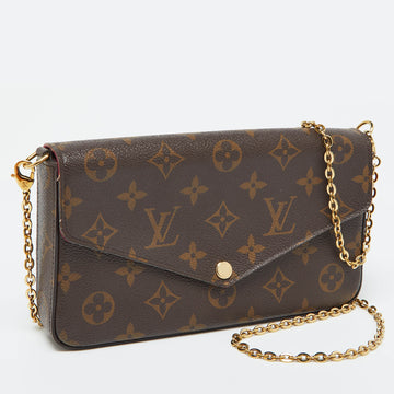 Louis Vuitton Monogram Canvas Felicie Pochette Bag