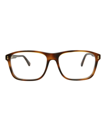 Square-Frame Acetate Optical Frames