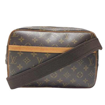 Louis Vuitton Reporter Pm  Canvas Shoulder Bag
