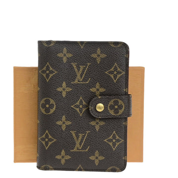Louis Vuitton Porte Papier Zip  Canvas Wallet