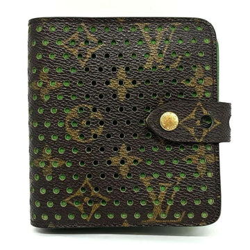 Louis Vuitton Compact Zip  Canvas Wallet
