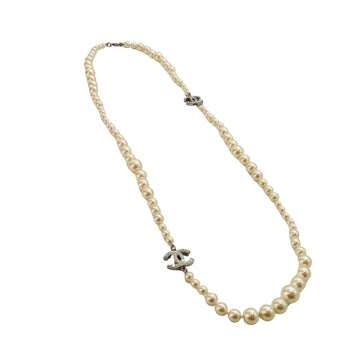 Chanel Long Pearl Necklace Necklace