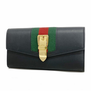 Gucci  Leather Long Wallet (Bi-Fold) ()